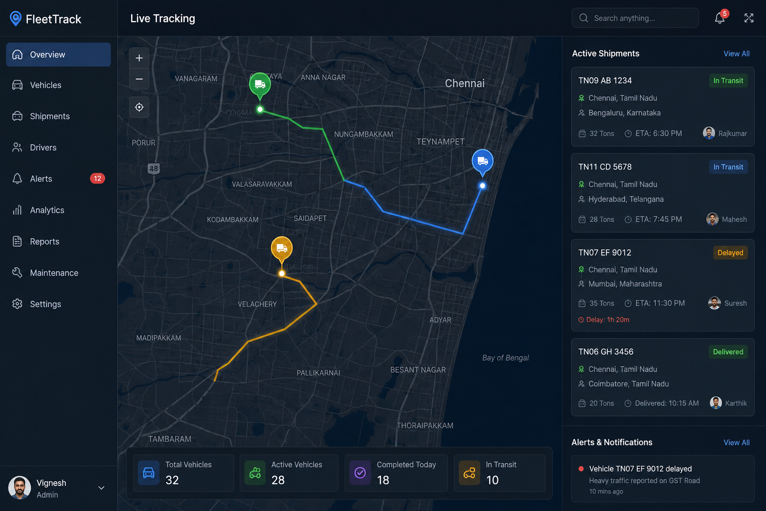 Logistics Tracking Suite